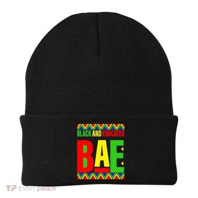 Bae Black And Educated Proud African Beanie