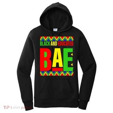 Bae Black And Educated Proud African Women's Hoodie
