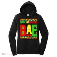 Bae Black And Educated Proud African Women's Hoodie thumb 0