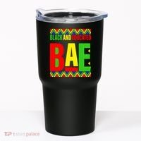 Bae Black And Educated Proud African Tumbler thumb 0