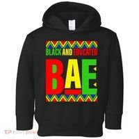 Bae Black And Educated Proud African Toddler Hoodie thumb 0