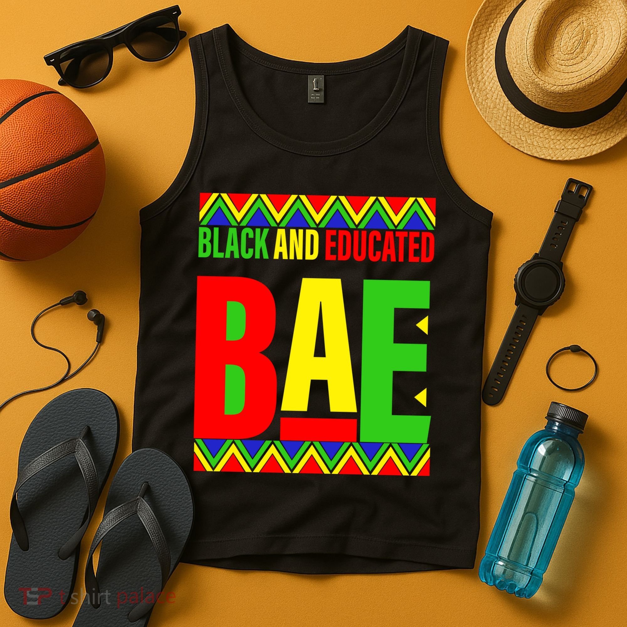 Bae Black And Educated Proud African Tank Top