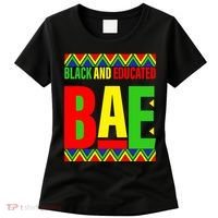 Bae Black And Educated Proud African Women's T-Shirt thumb 0