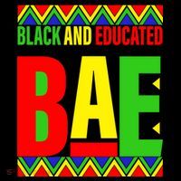 Bae Black And Educated Proud African Women's T-Shirt thumb 6