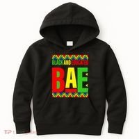 Bae Black And Educated Proud African Kids Hoodie thumb 0