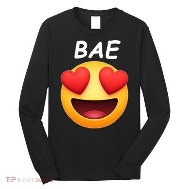 Bae Emoji Heart Long Sleeve Shirt
