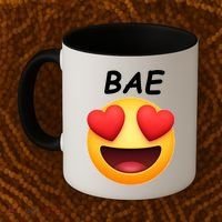 Bae Emoji Heart Coffee Mug thumb 2