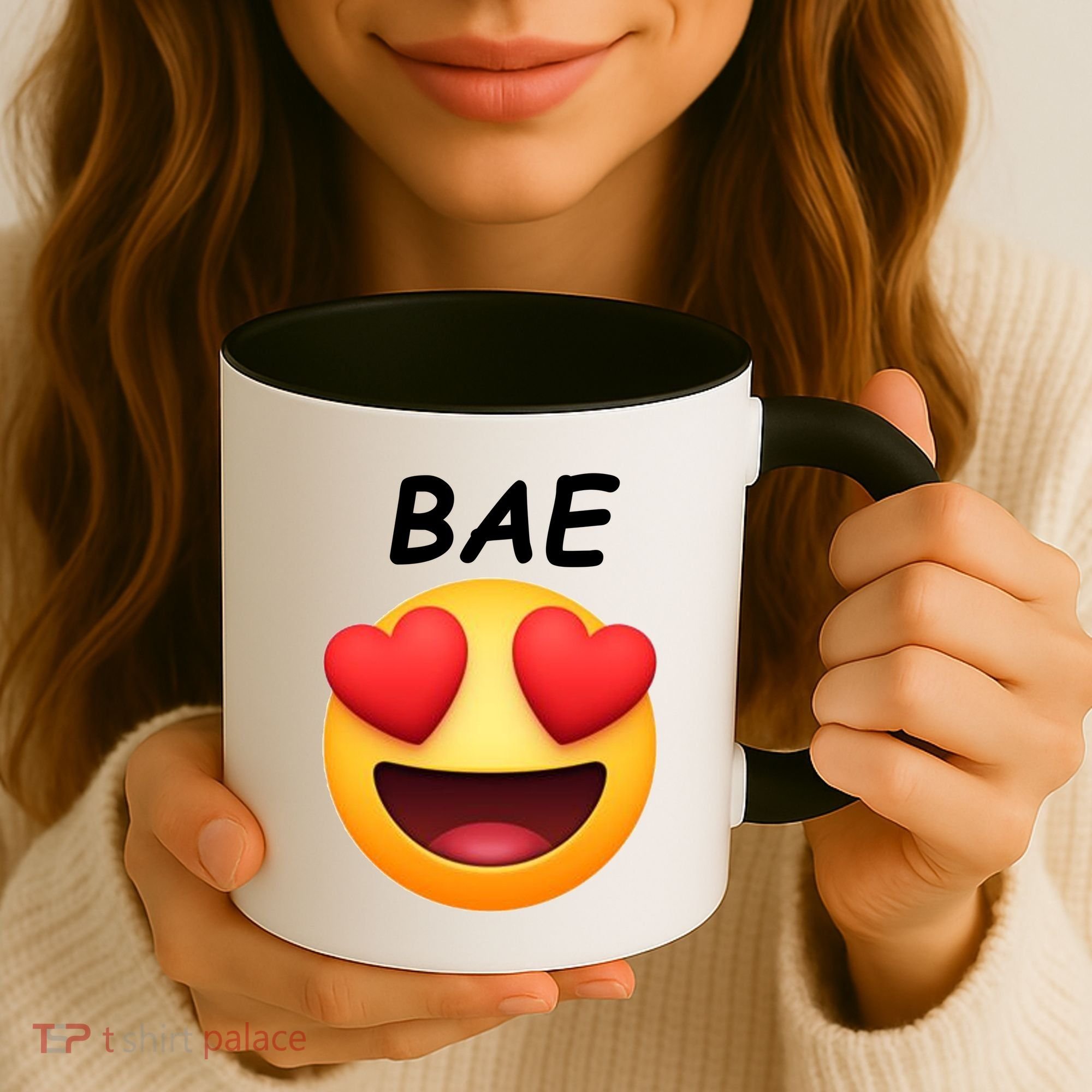 Bae Emoji Heart Coffee Mug