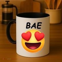Bae Emoji Heart Coffee Mug thumb 4