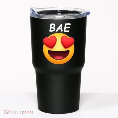 Bae Emoji Heart Tumbler