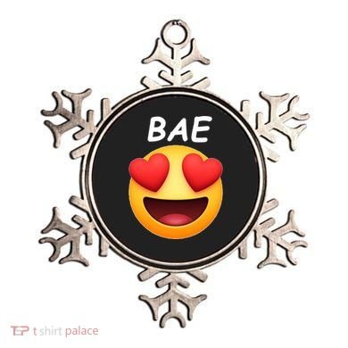 Bae Emoji Heart Ornament