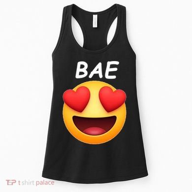 Bae Emoji Heart Women's Tank Top