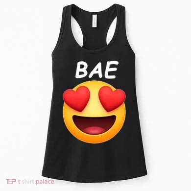 Bae Emoji Heart Women's Tank Top