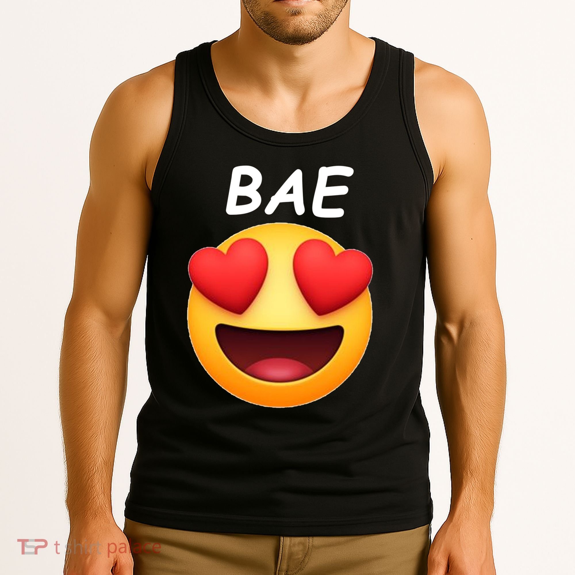 Bae Emoji Heart Tank Top