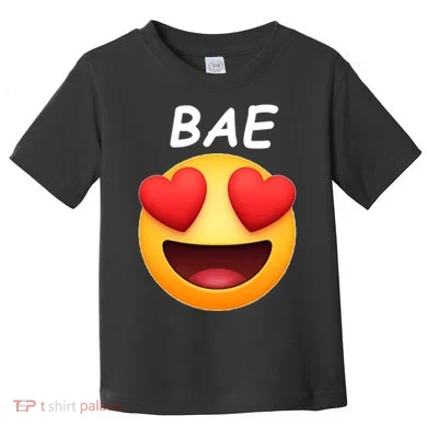 Bae Emoji Heart Toddler T-Shirt