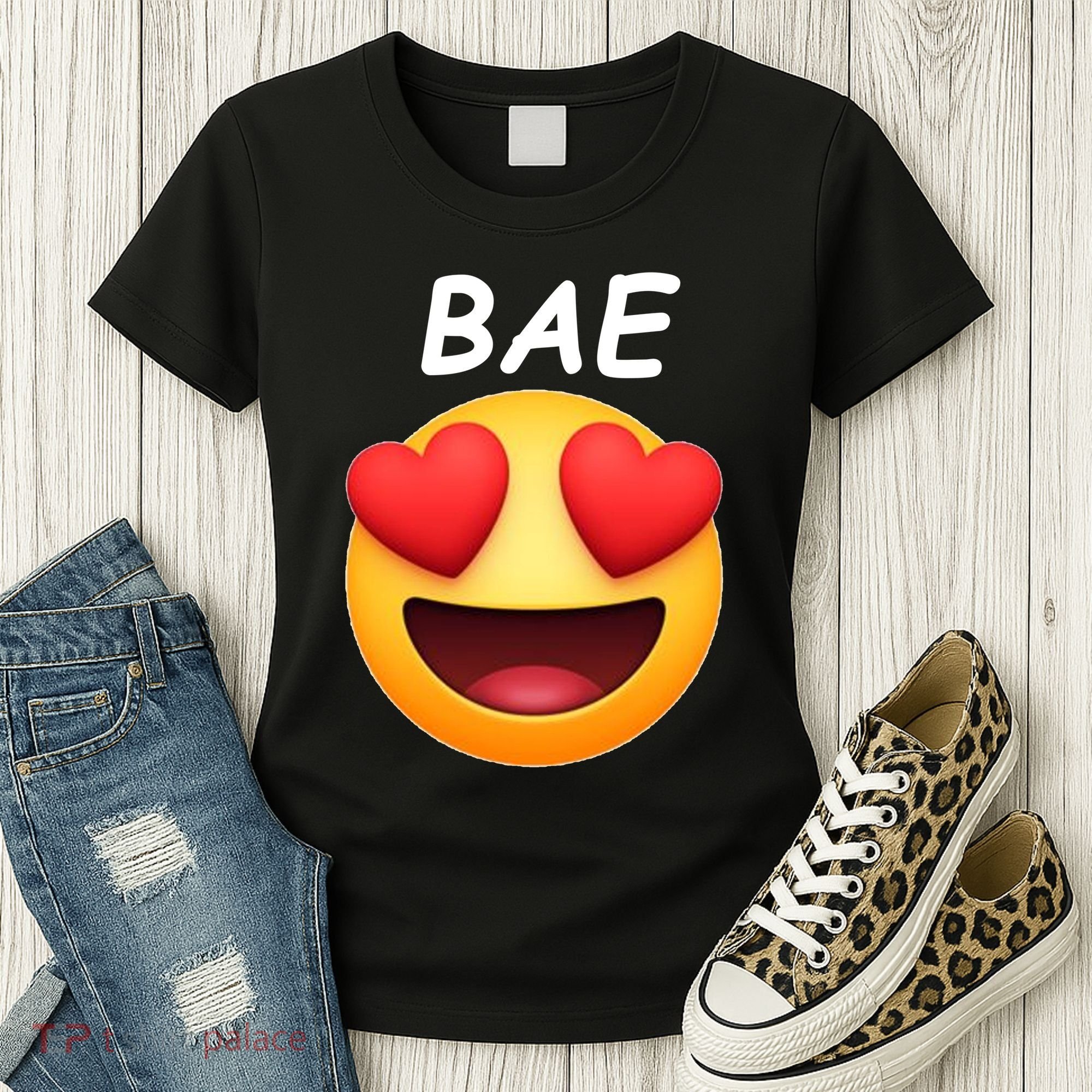 Bae Emoji Heart Women's T-Shirt
