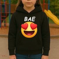 Bae Emoji Heart Kids Hoodie thumb 3
