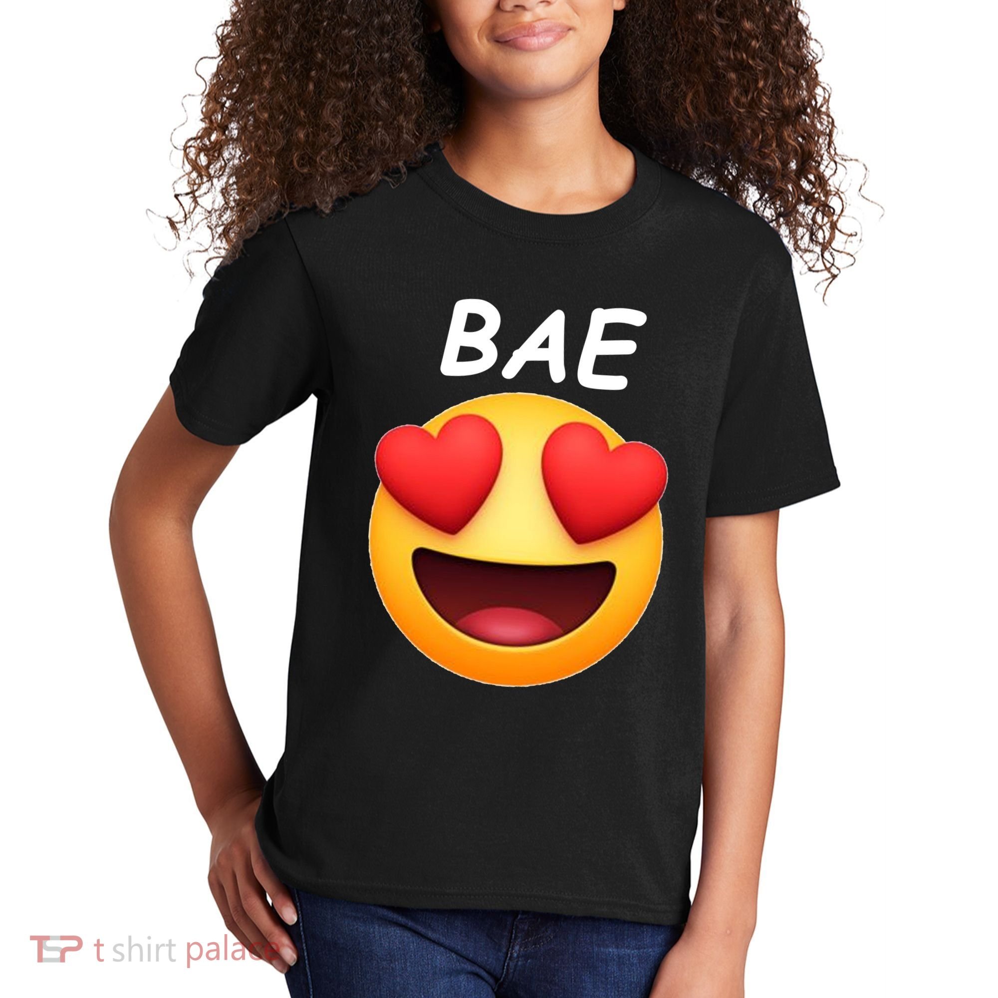 Bae Emoji Heart Kids T-Shirt