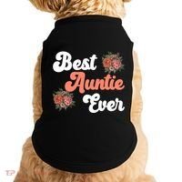 Best Auntie Ever Niece Nephew Aunt Gift Doggie Tank thumb 0
