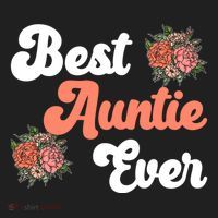 Best Auntie Ever Niece Nephew Aunt Gift Beanie thumb 2
