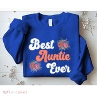 Best Auntie Ever Niece Nephew Aunt Gift Sweatshirt thumb 2