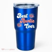 Best Auntie Ever Niece Nephew Aunt Gift Tumbler thumb 0