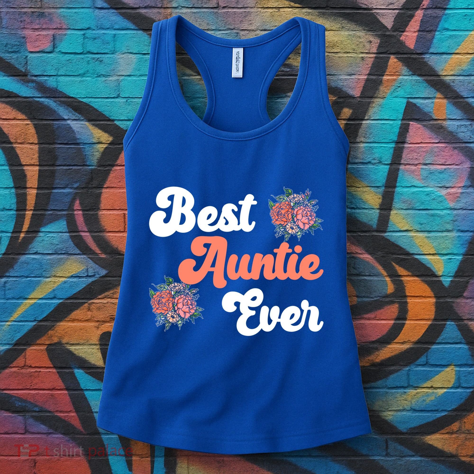 Best Auntie Ever Niece Nephew Aunt Gift Women's Tank Top