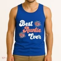 Best Auntie Ever Niece Nephew Aunt Gift Tank Top thumb 3