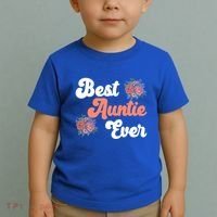 Best Auntie Ever Niece Nephew Aunt Gift Toddler T-Shirt thumb 2