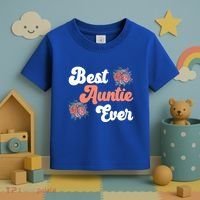 Best Auntie Ever Niece Nephew Aunt Gift Toddler T-Shirt thumb 3