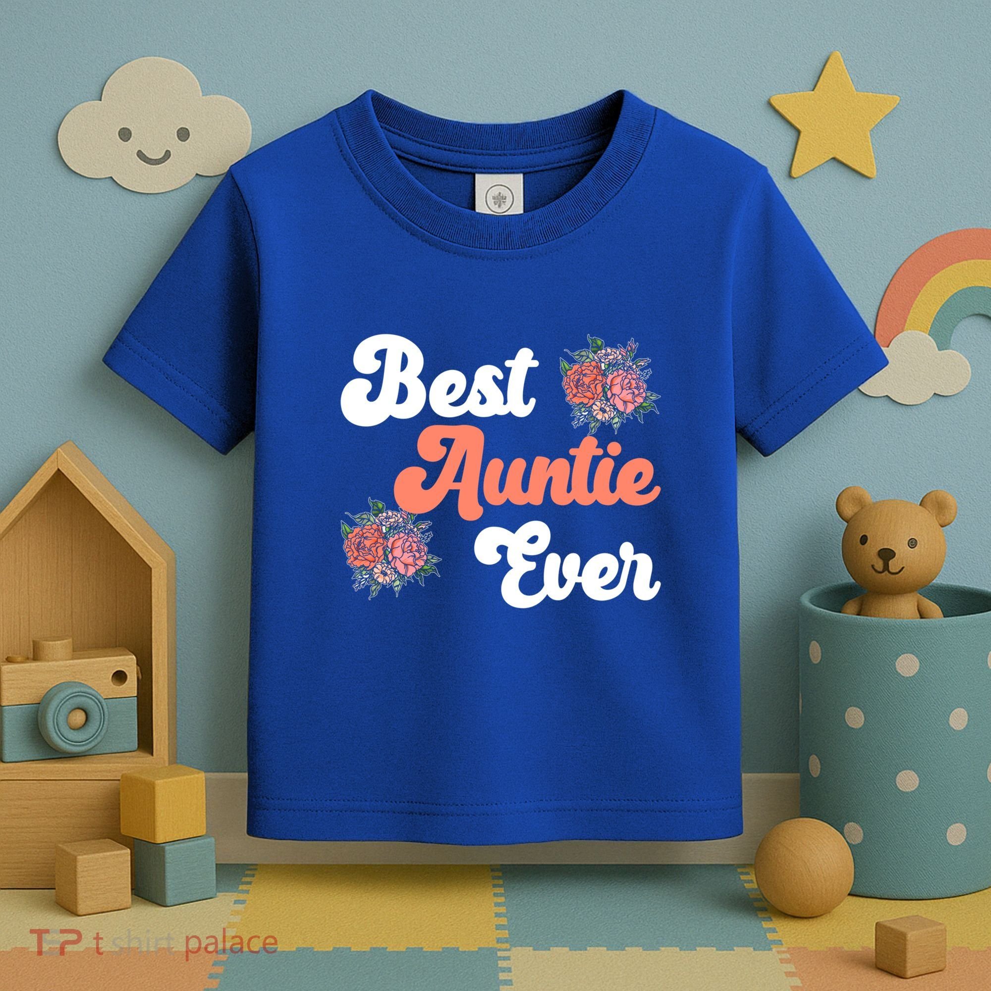 Best Auntie Ever Niece Nephew Aunt Gift Toddler T-Shirt