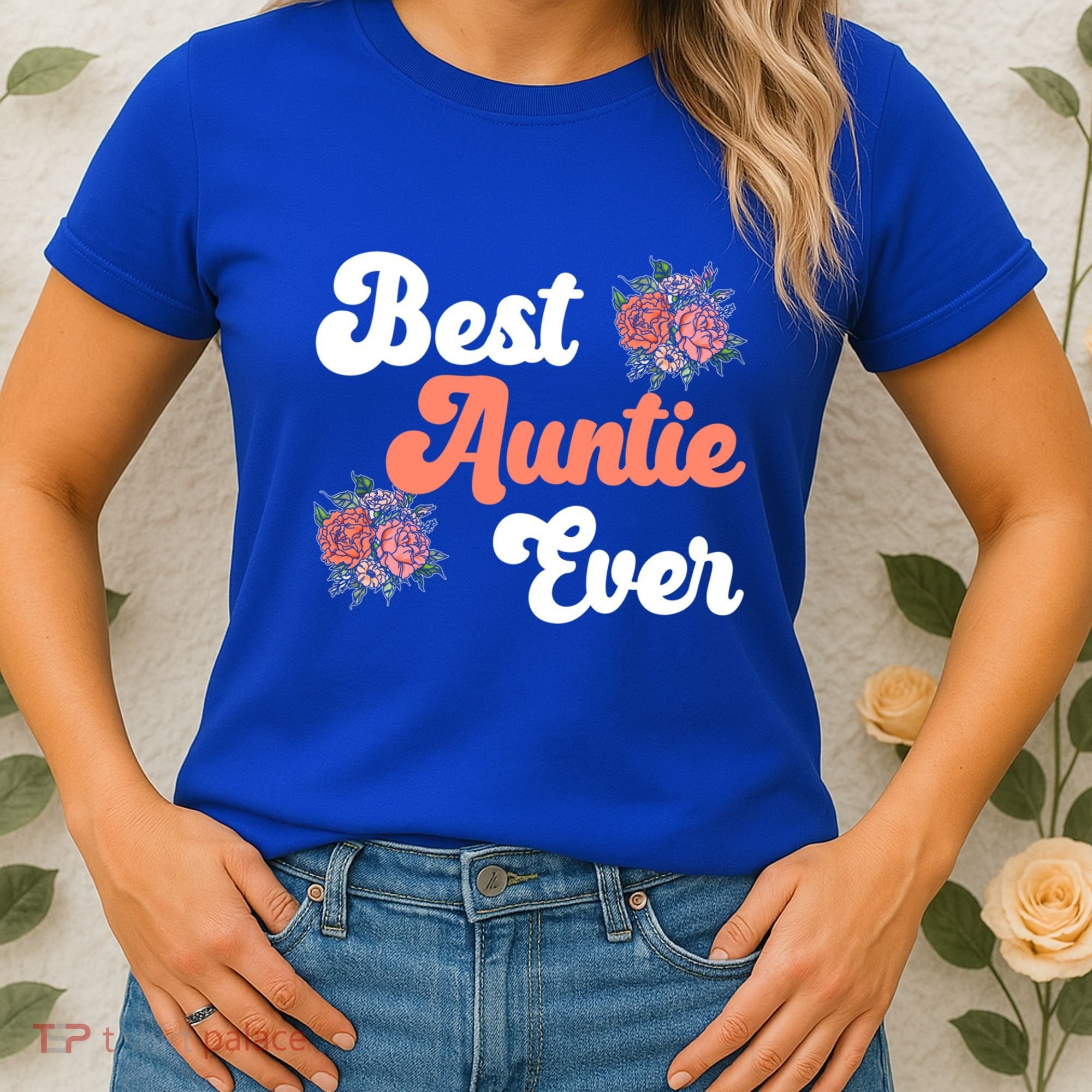 Best Auntie Ever Niece Nephew Aunt Gift Women's T-Shirt