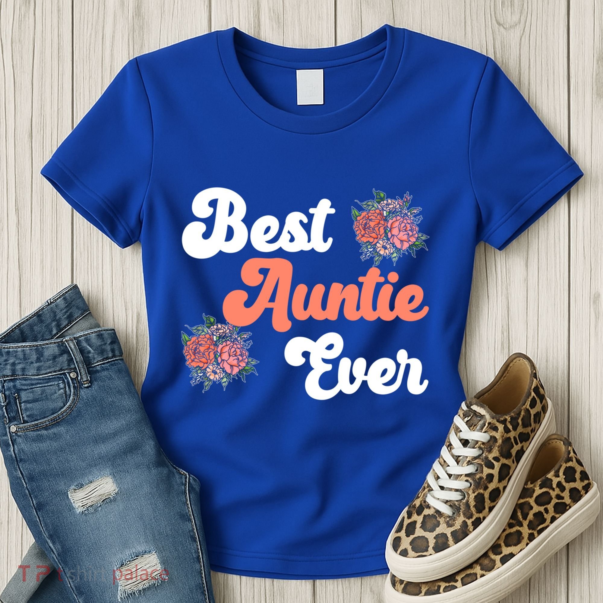 Best Auntie Ever Niece Nephew Aunt Gift Women's T-Shirt