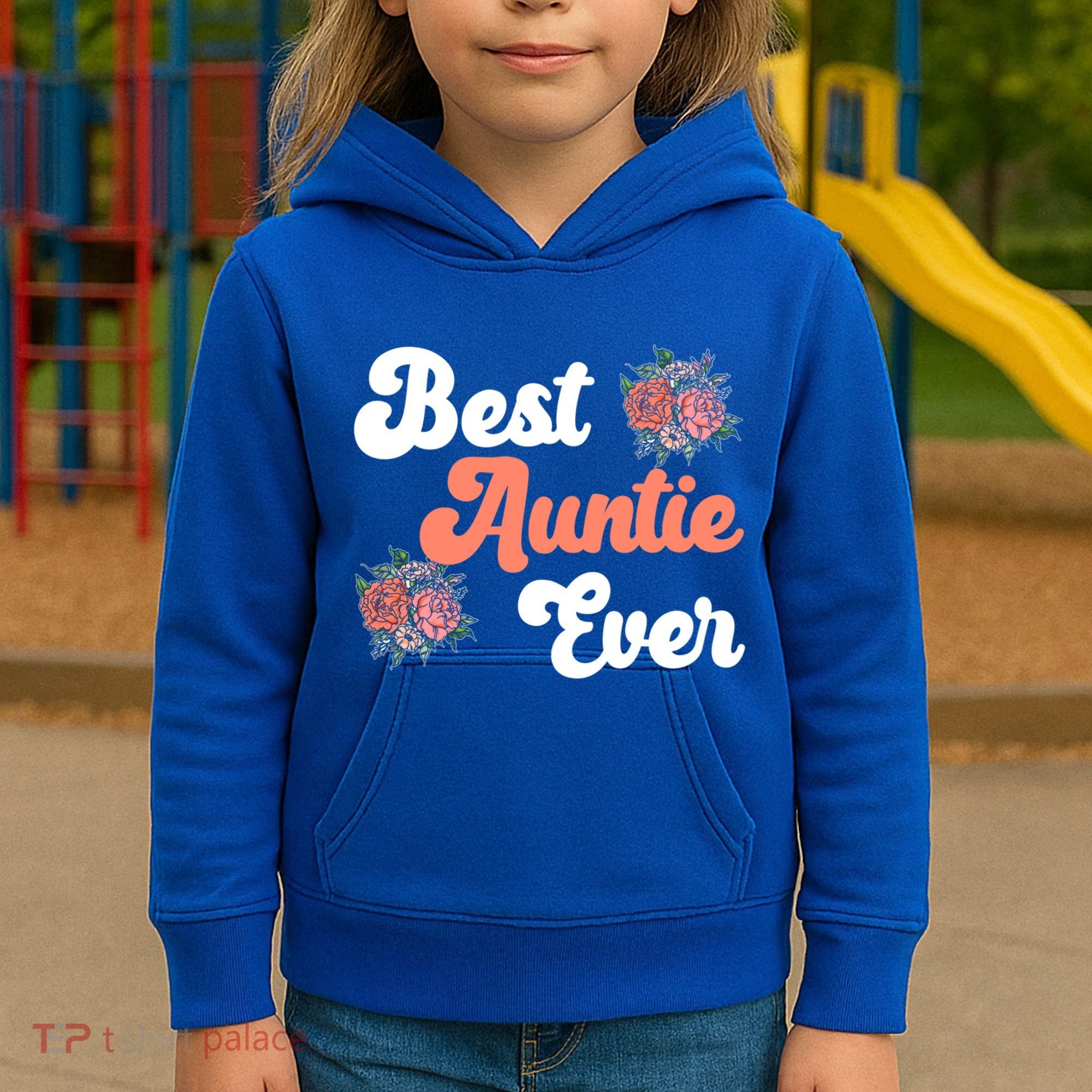 Best Auntie Ever Niece Nephew Aunt Gift Kids Hoodie