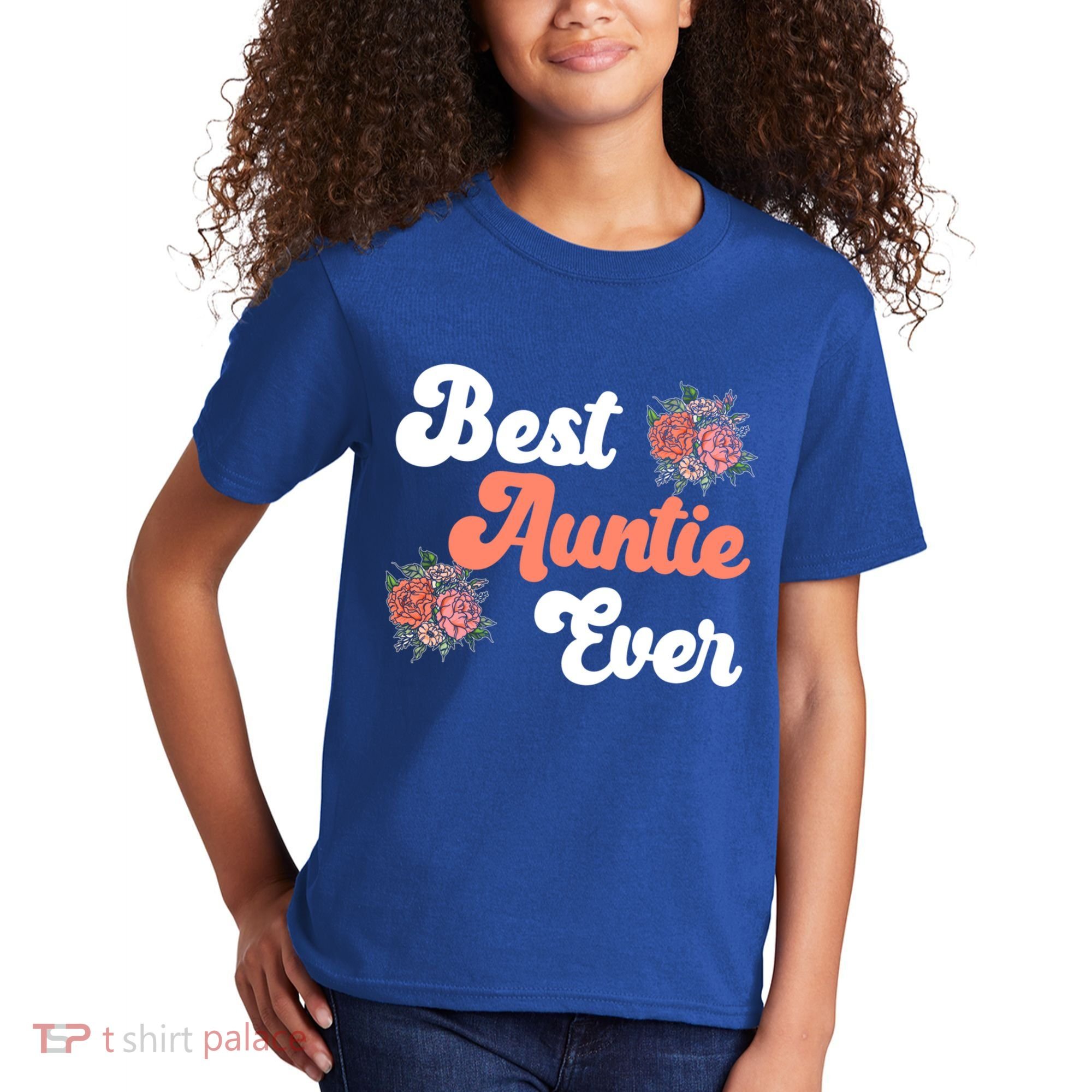 Best Auntie Ever Niece Nephew Aunt Gift Kids T-Shirt