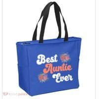 Best Auntie Ever Niece Nephew Aunt Gift Tote Bag thumb 2