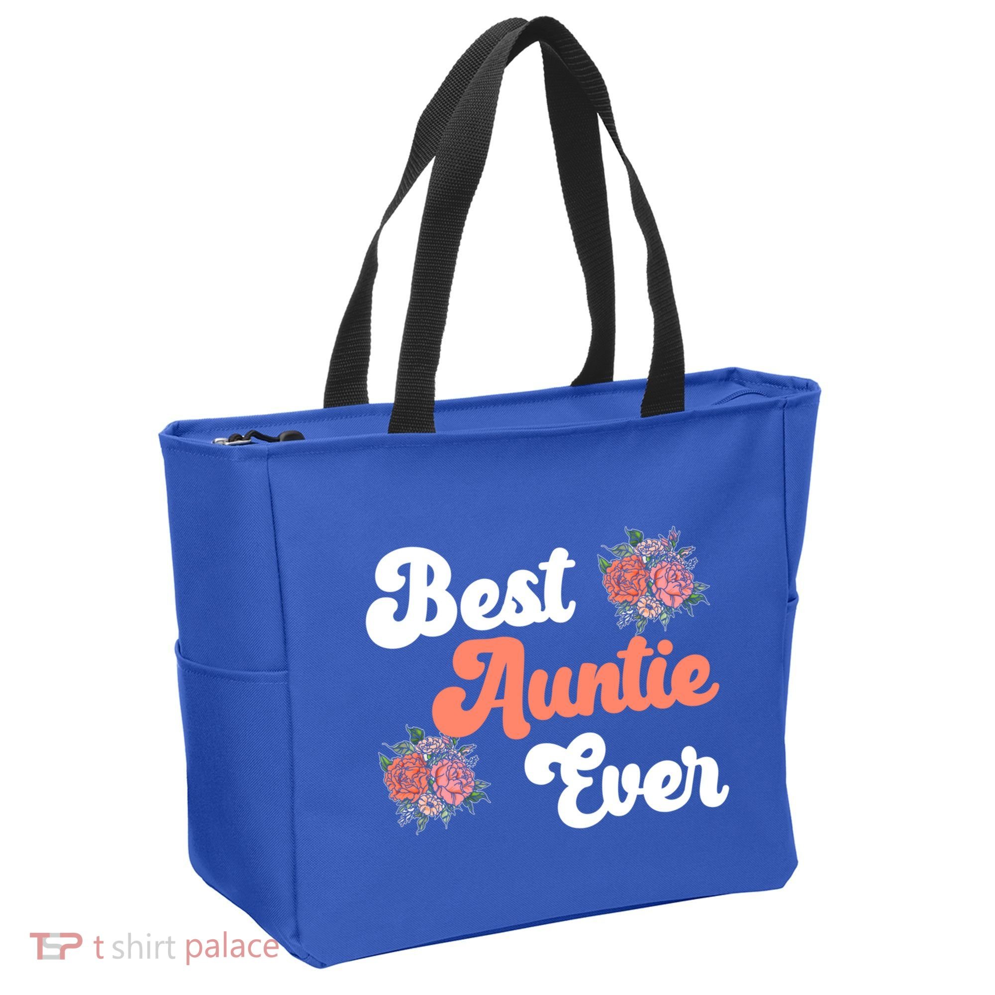 Best Auntie Ever Niece Nephew Aunt Gift Tote Bag
