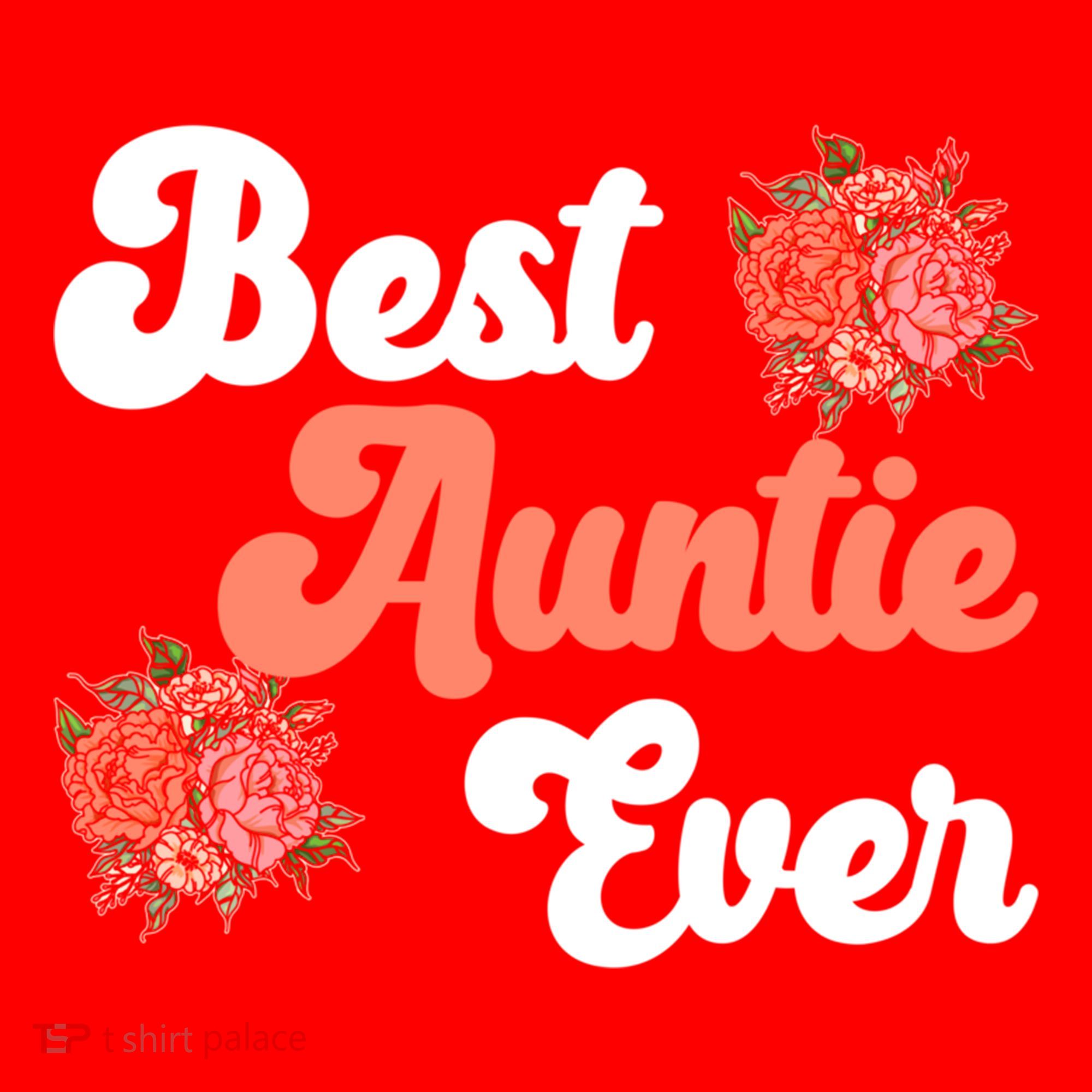 Best Auntie Ever Niece Nephew Aunt Gift Santa Hat