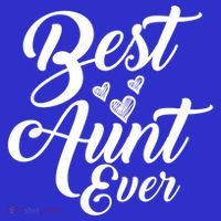 Best Aunt Ever New Auntie Funny Gift Best Great Blessed Auntie Cool Gift Women's Tank Top thumb 5