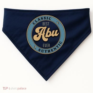 Best Abu Ever Urdu Baba FatherS Day Bollywood Meme Humor USA-Made Doggie Bandana