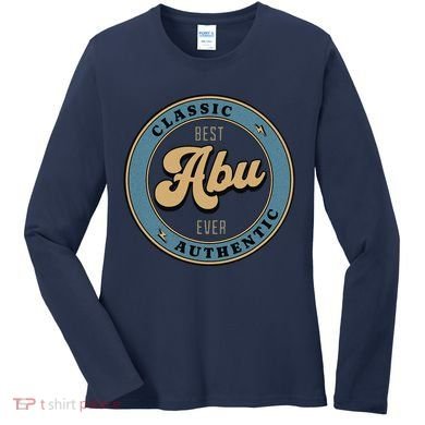 Best Abu Ever Urdu Baba FatherS Day Bollywood Meme Humor Women's Long Sleeve Shirt