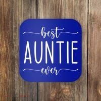 Best Auntie Ever Gift Coaster thumb 0