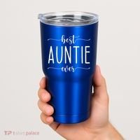 Best Auntie Ever Gift Tumbler thumb 2
