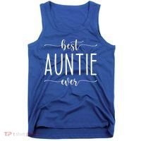 Best Auntie Ever Gift Tank Top thumb 0