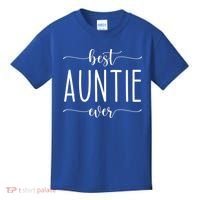Best Auntie Ever Gift Kids T-Shirt thumb 0