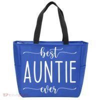 Best Auntie Ever Gift Tote Bag thumb 0