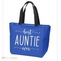 Best Auntie Ever Gift Tote Bag thumb 3