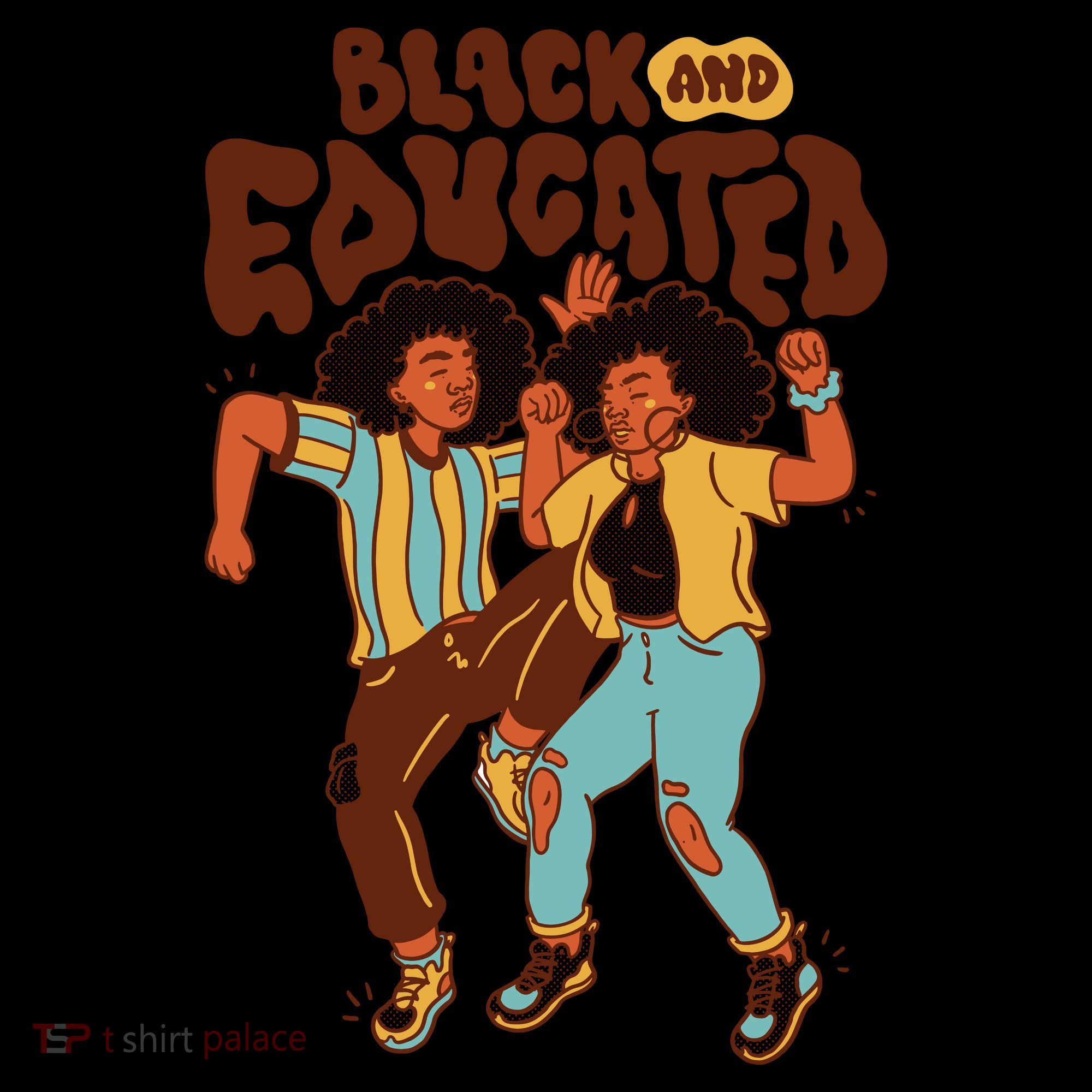 Black And Educated Retro Black History Ornament