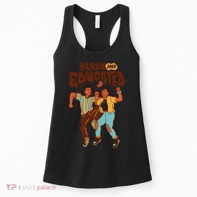 Black And Educated Retro Black History Women's Tank Top