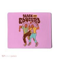Black And Educated Retro Black History Mousepad thumb 0